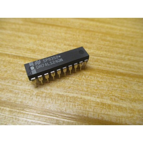 National Semiconductor DM74LS240N Integrated Circuit (Pack of 3) - New No Box