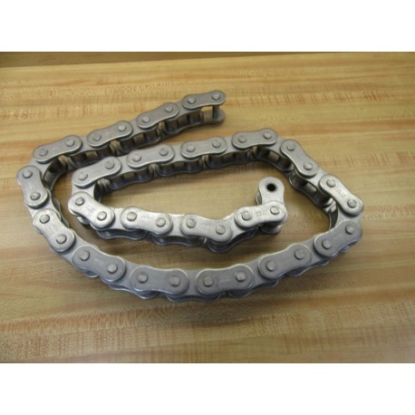 WhitneyJeffrey Chain 100-1 RIV Precision Roller Chain 1001RIV - New No Box