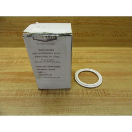 Dixon Sanitary 40MP-UW200 2" Buna Gasket 40MPUW200 (Pack of 3)