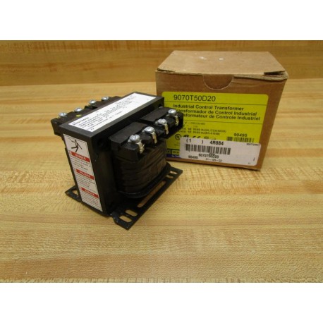 Square DSchneider 9070T50D20 Industrial Control Transformer 4R884