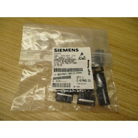 Siemens 6ES7921-3BE10-0AA0 Simatic Connector 6ES79213BE100AA0 (Pack of 8)