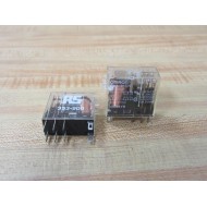 Omron G2R-2-SN-110VAC Relay G2R2SN110VAC (Pack of 2) - Used