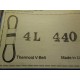 Thermoid 4L-440 Belt 4L440 (Pack of 2)