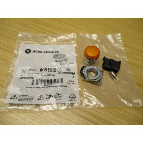 Allen Bradley 800FM-P0MDC3 Pilot Light 800FMP0MDC3