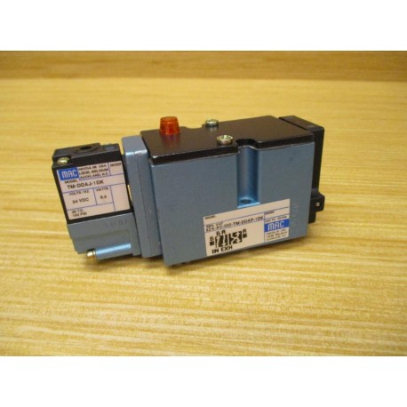 Mac Valves 82A-AC-000-TM-DDAP-1DK Solenoid Valve 82AAC000TMDDAP1DK - New No Box