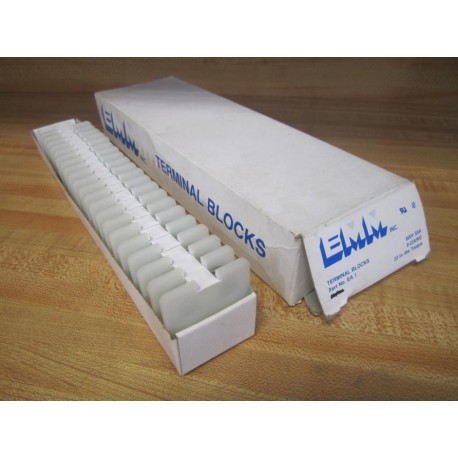 EMM EA 1 Terminal Blocks EA1 (Pack of 21)