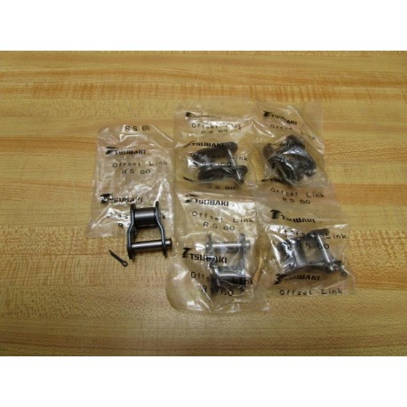 Tsubaki RS 60 Offset Connecting Link RS60 (Pack of 5)