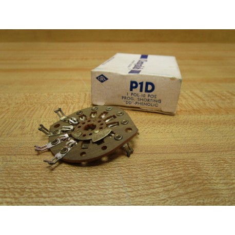 Centralab PID 1 POL-10 POS Rotary Wafer Switch CRL PID 1 POL-10 POS