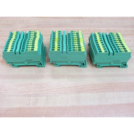 Allen Bradley 1492-LG3 Terminal Blocks 1492LG3 (Pack of 30) - New No Box