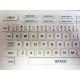 Telesis 17394 KeyBoard 17395A - Used