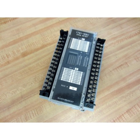 Allen Bradley 1791-16BC IO Module 179116BC 96364271 Rev.A01 wo Guards - Used