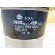 FXAHitachi 3900 MFD 450 VDC Capacitor Surge 3900MFD450VDC - Used