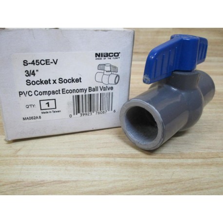 Nibco S-45CE-V Ball Valve 34"