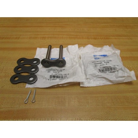 Diamond Chain Company C-6470CL-08-P Connecting Link 100-2 (Pack of 2)