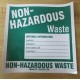 Brady 121159 Shipper Label Non-Hazardous Waste (Pack of 50)