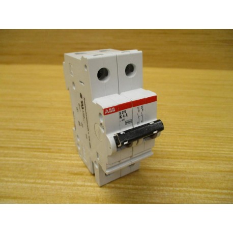 ABB S272 K4A 4A Circuit Breaker S272K4A (Pack of 3) - Used