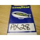 Goodyear AX28 TorqueFlex Cogged V-Belt (Pack of 2)