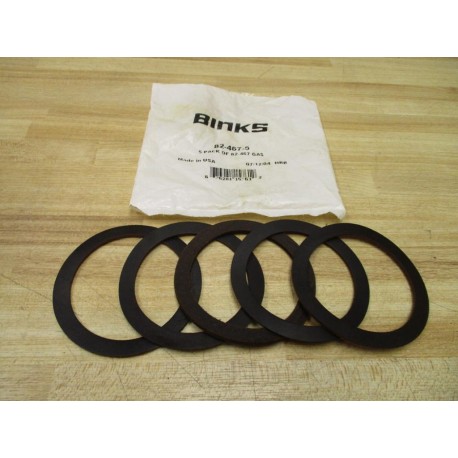 Binks 82-467-5 Fluid-Air Gasket 824675 (Pack of 5)