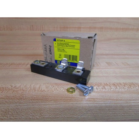 Square DSchneider 9070AP-4 Fuse Block Assembly 9070AP4
