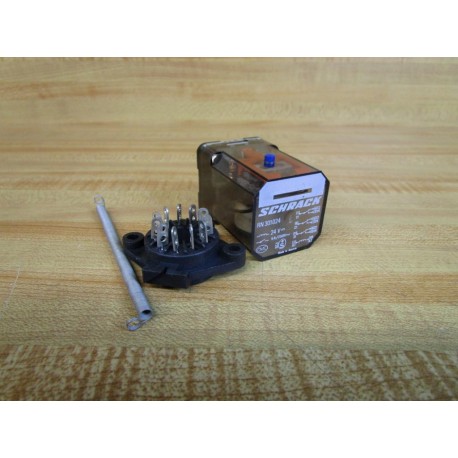 Schrack RN-301024 Relay RN301024 24V WSocket And Spring - New No Box