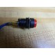 Omron M2GT-7001-3 Push Button Switch M2GT70013 Red3 Wire Leads - Used