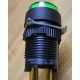 Omron M2GT-7001-3 Push Button Switch M2GT70013 Green WWires - Used