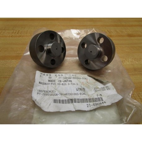 Hess Engineering MASDB20-P20.00-B20.0-T20.0 Positioning Pin (Pack of 2)