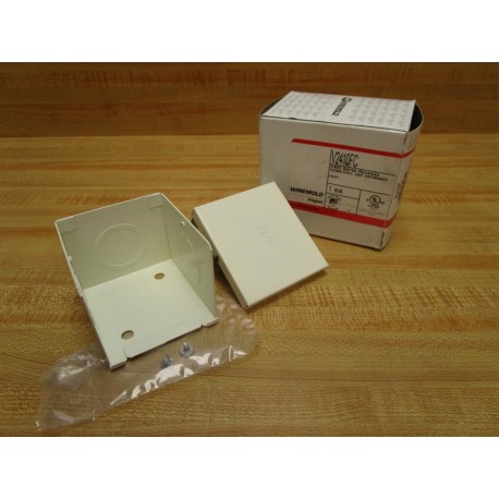 Wiremold V2410FC Raceway Entrance Fitting Ivory