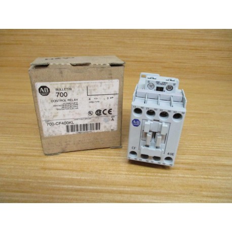 Allen Bradley 700-CF400KL Control Relay 700CF400KL