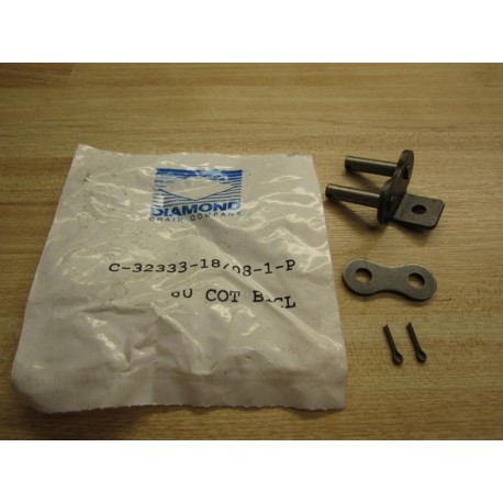 Diamond Chain C-32333-1808-1-P Connecting Link (Pack of 8)