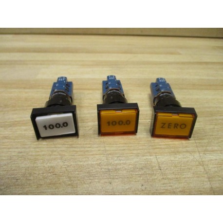 Rafi 1.15108 Push Button Switch 115108 1 WO Cover (Pack of 3) - New No Box