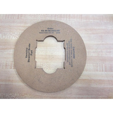 Stearns 5-66-8472-00 Brake Friction Disc 566847200 - New No Box