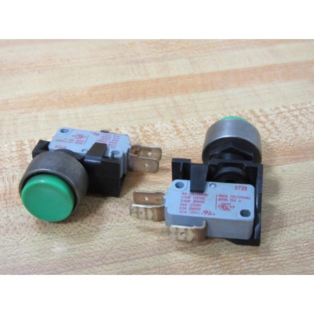 Arcoelectric M965A Series 0911 Pushbutton Switch (Pack of 2) - New No Box