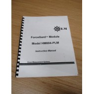 Helm HM604-PLM ForceGard Module HM604PLM Instruction Manual Only - New No Box