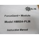 Helm HM604-PLM ForceGard Module HM604PLM Instruction Manual Only - New No Box