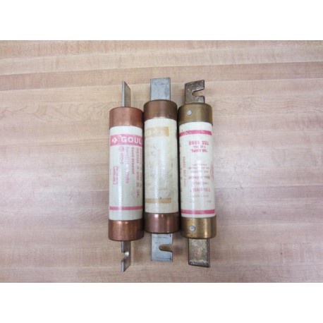 Gould Shawmut Ferraz Trionic TRS-150-R Fuse TRS150R (Pack of 3) - Used