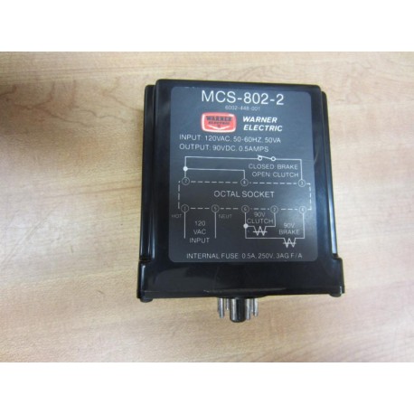 Warner Electric MCS-802-2 Power Supply 6002-448-001 - New No Box