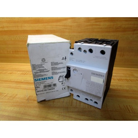 Siemens 3VU16 00-1MQ00 Protector 3VU16001MQ00 Cracked Front Housing