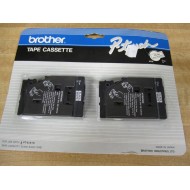 Brother TC-20 Black On White P-Touch (Pack of 2)
