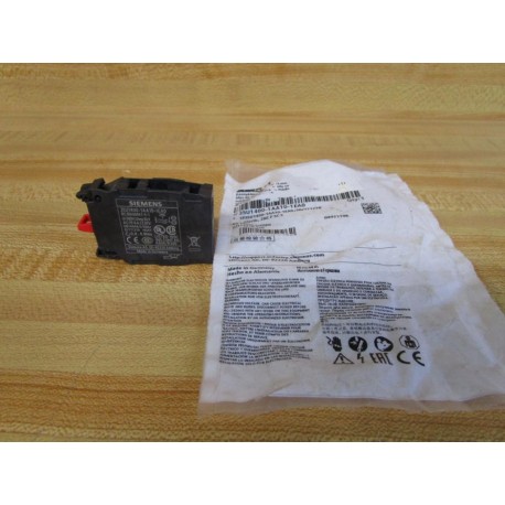 Siemens 3SU1400-1AA10-1EA0 Contact Module 3SU14001AA101EA0