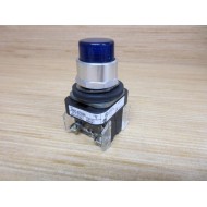 Allen Bradley 800T-QTH24B Button W800T-XA & 800T-Blank Blue - New No Box