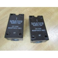 General Electric CR215GR1 Limit Switch Receptacle (Pack of 2) - Used