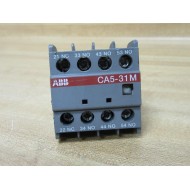 ABB CA5-31M Auxiliary Contact Block CA531M (Pack of 3) - Used