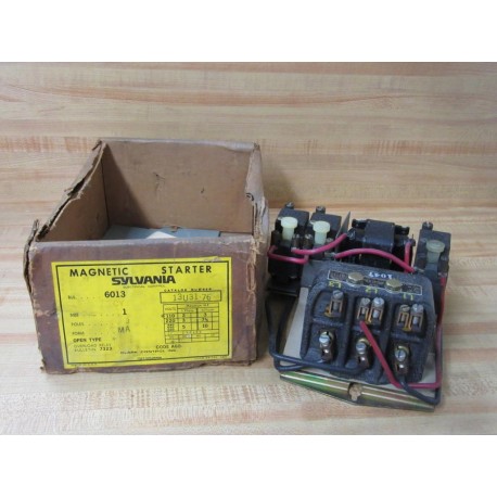 Sylvania Clark 13U31-76 Magnetic Starter 13U3176