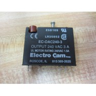 Electro Cam EC-OAC240-3 Output Module ECOAC2403 - New No Box