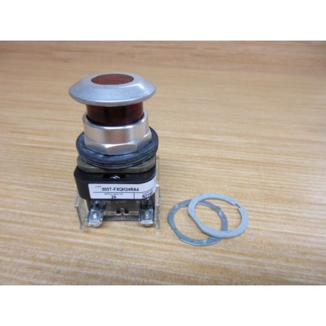 Allen Bradley 800T-FXQH24RA4 Push Button W800T-XA1800T-Blank - Refurbished