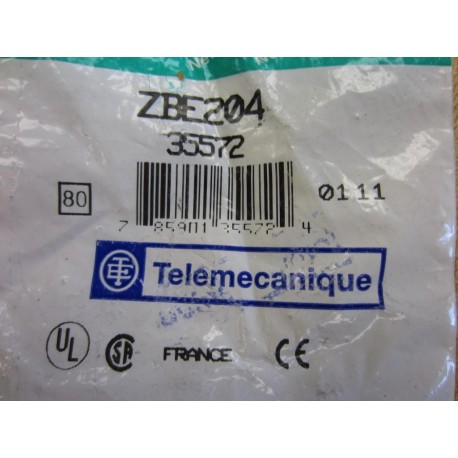 Telemecanique ZBE-204 Contact Block 35572 ZBE204