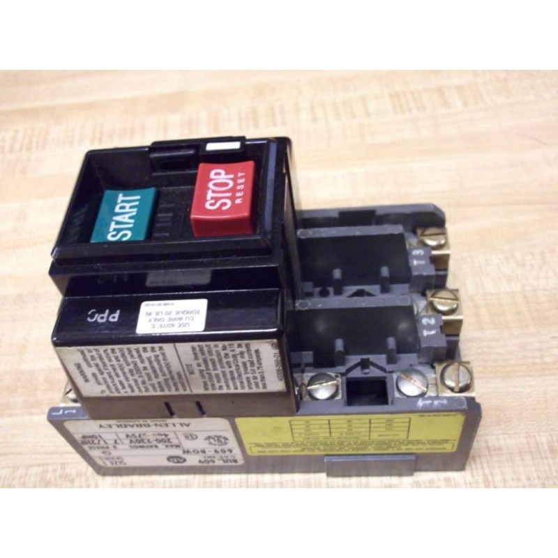 Allen Bradley 609-BOW Pushbutton Start Switch 609-B0W - New No Box ...