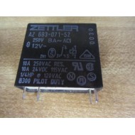 Zettler AZ-693-071-52 Relay AZ69307152 - New No Box