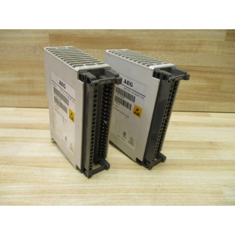 AEG DAP 210  AS-BDAP-210 Output Module DAP210 WO Screw Terminals (Pack of 2) - Used